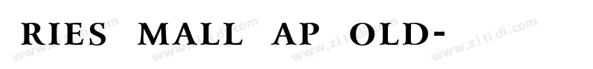 Aries Small Cap Bold字体转换 Aries Small Cap Bold字体转换